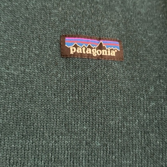 Patagonia Jacket Medium Fullzip Zippered Pocket Logo womens teal - Picture 6 of 7